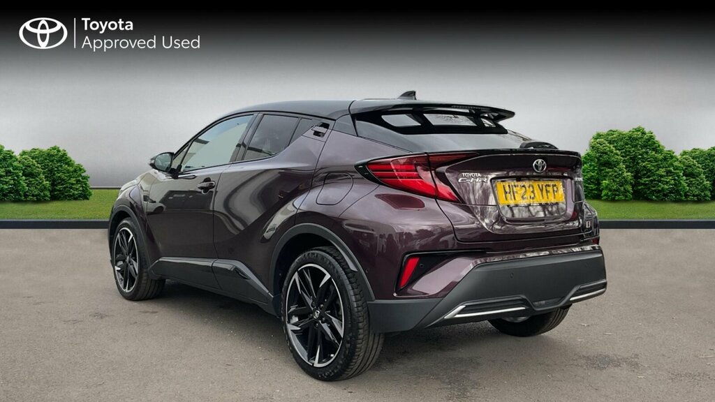 Toyota C-Hr 1.8 Vvt-h Gr Sport Cvt Euro 6 Ss HF23YFP Purple #4