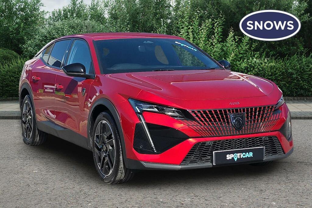 Peugeot 408 1.2 Hybrid Gt Fastback E-dsc6 Euro 6 Ss Red