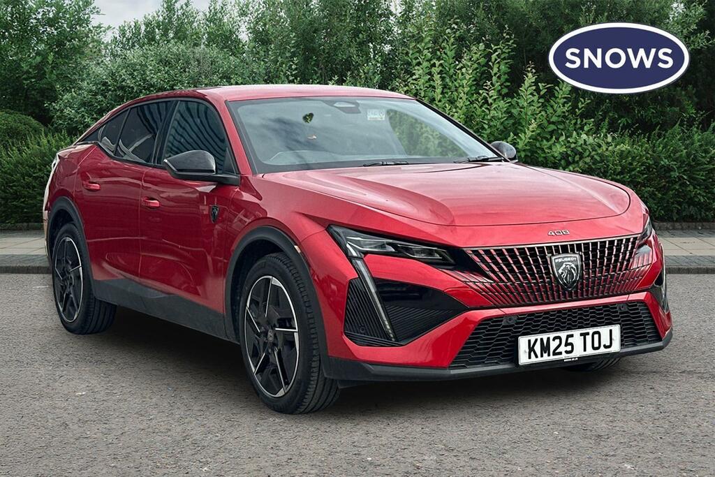 Peugeot 408 1.2 Hybrid Gt Fastback E-dsc6 Euro 6 Ss Red