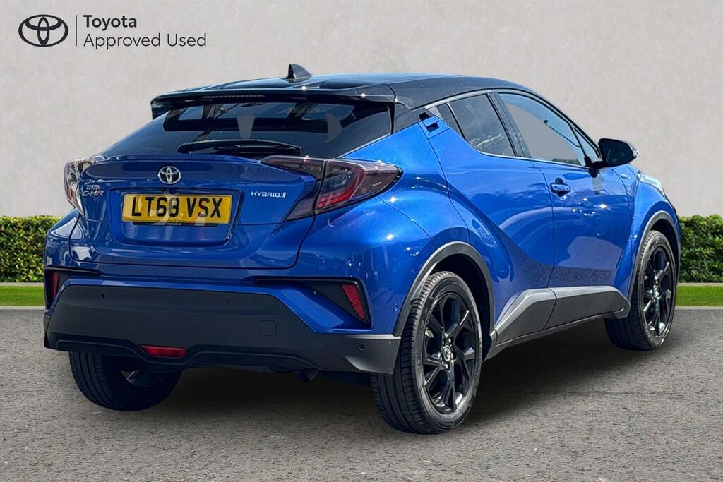 Toyota C-Hr 1.8 Vvt-h Dynamic Cvt Euro 6 Ss LT68VSX Blue #3