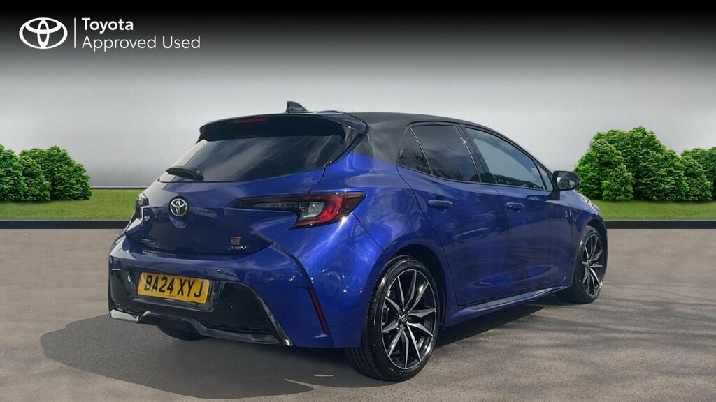 Toyota Corolla 1.8 Vvt-h Gr Sport Hatchback Hybrid Cvt BA24XYJ Blue #2