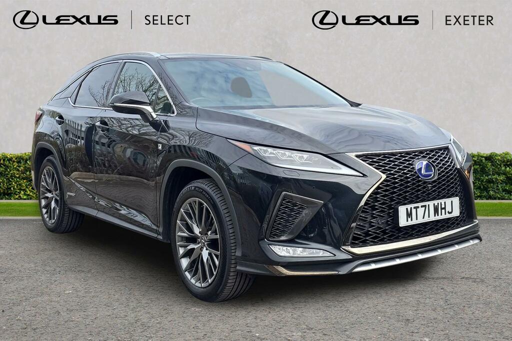Lexus RX 3.5 450H V6 F Sport E-cvt 4Wd Euro 6 Ss Black