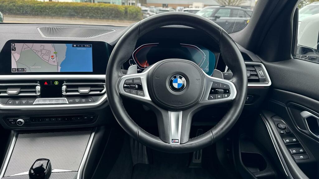 BMW 3 Series 320I Xdrive M Sport Saloon HK22VHC White #5