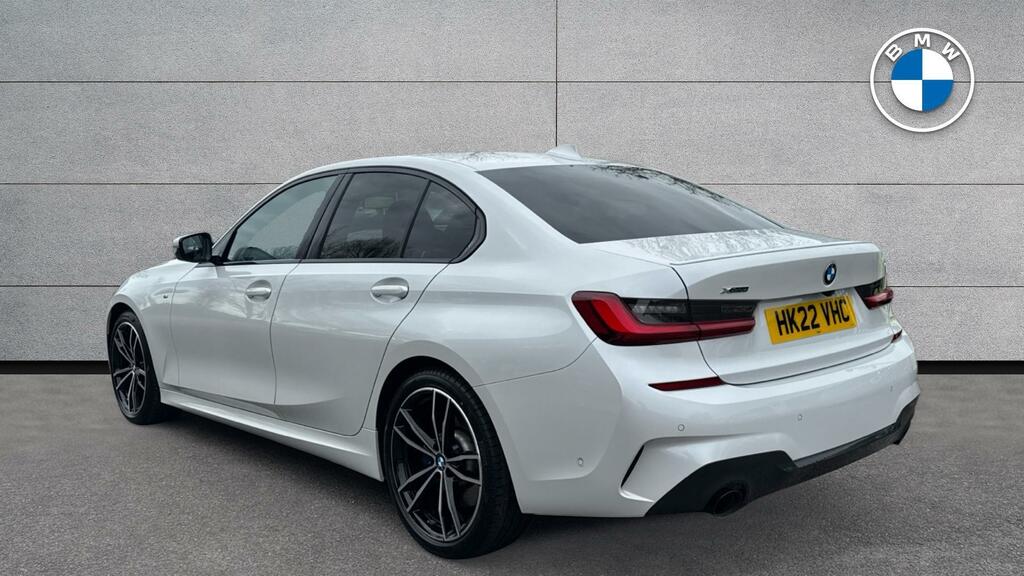 BMW 3 Series 320I Xdrive M Sport Saloon HK22VHC White #2
