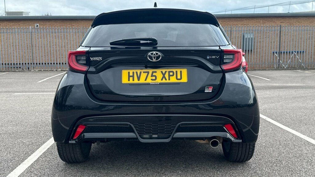 Toyota Yaris 1.5 Vvt-h Gr Sport Hatchback Hybrid E-c HV75XPU Black #6