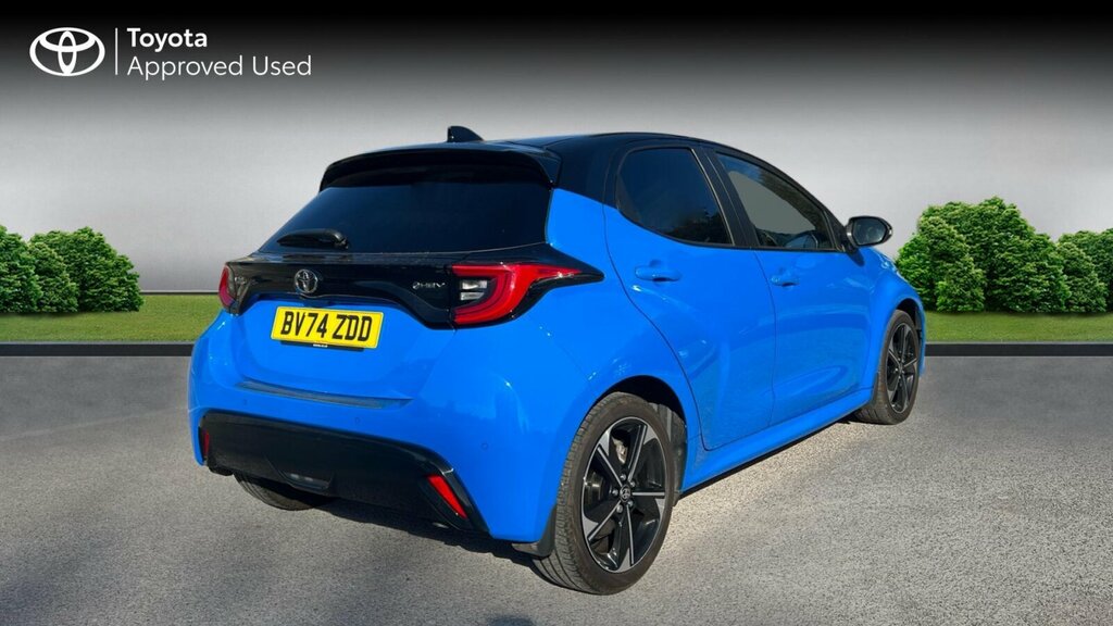 Toyota Yaris 1.5 Vvt-h Premiere Edition E-cvt Euro 6 Ss BV74ZDD Blue #2