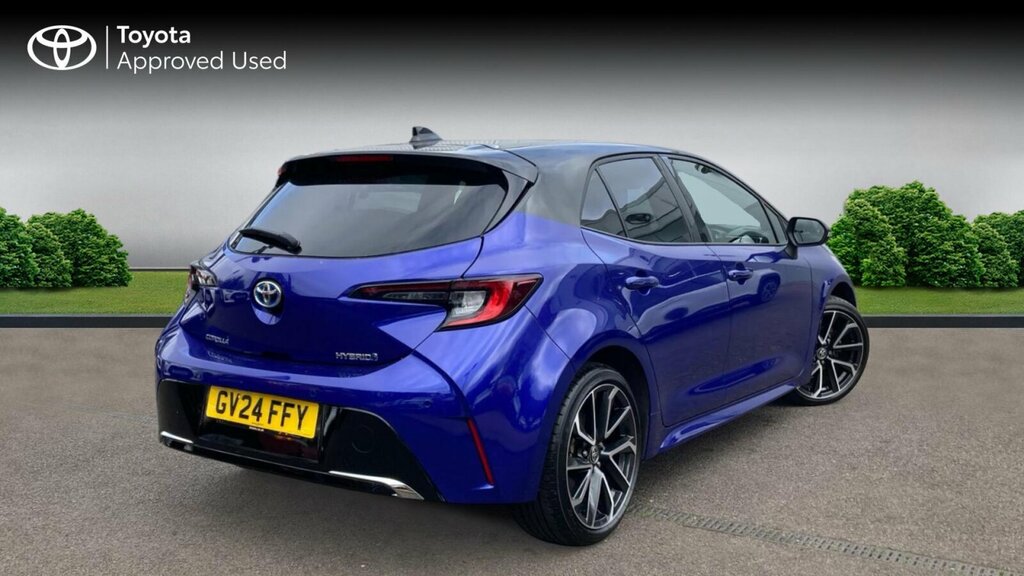 Toyota Corolla 1.8 Vvt-h Excel Cvt Euro 6 Ss GV24FFY Blue #2