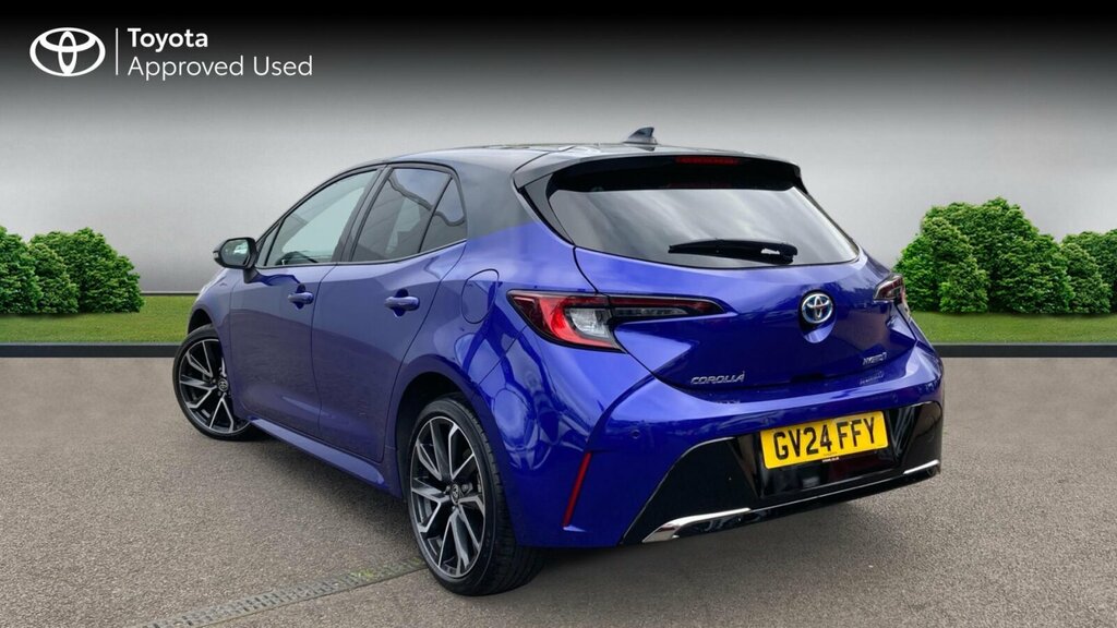 Toyota Corolla 1.8 Vvt-h Excel Cvt Euro 6 Ss GV24FFY Blue #4