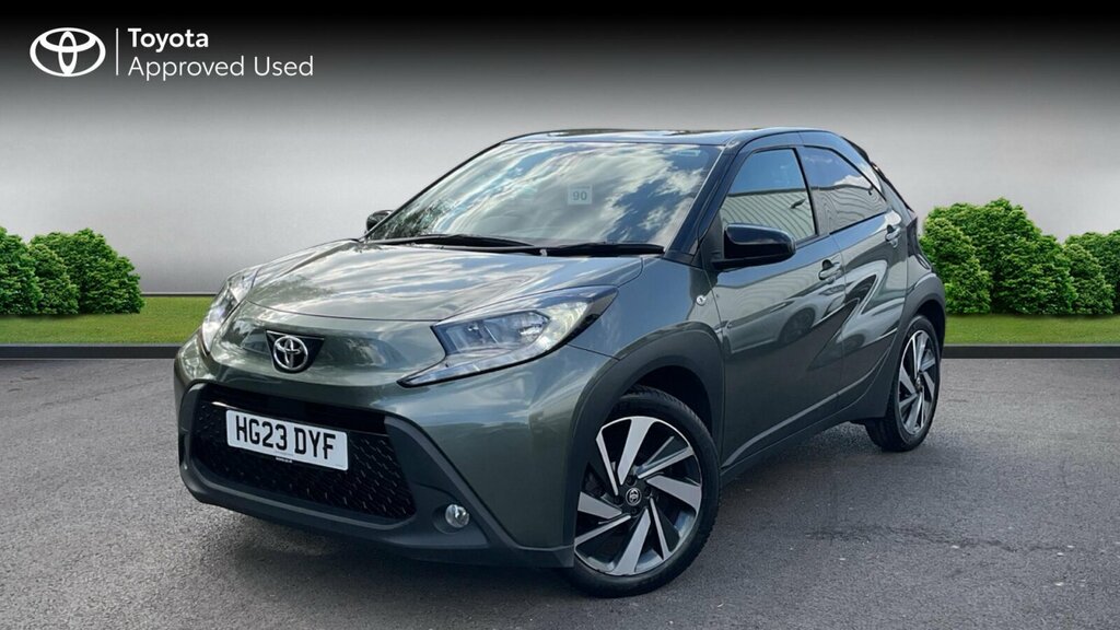 Toyota Aygo X 1.0 Vvt-i Edge X-shift Euro 6 Ss HG23DYF Green #3