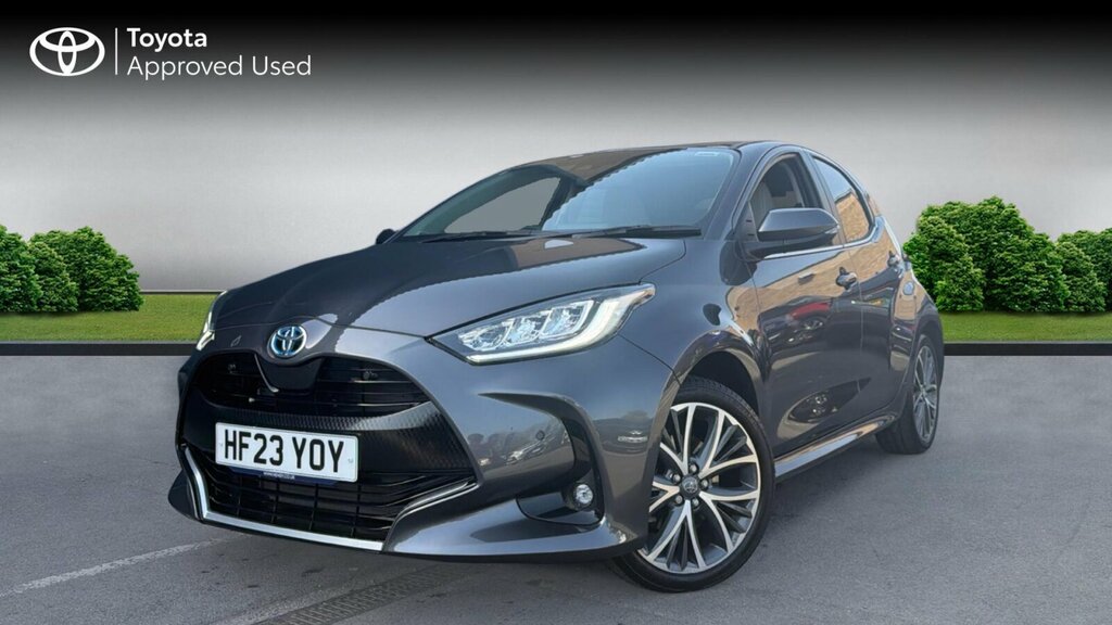 Toyota Yaris 1.5 Vvt-h Excel E-cvt Euro 6 Ss HF23YOY Grey #3