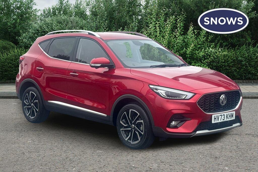 MG ZS 1.5 Vti-tech Exclusive Euro 6 Ss Red