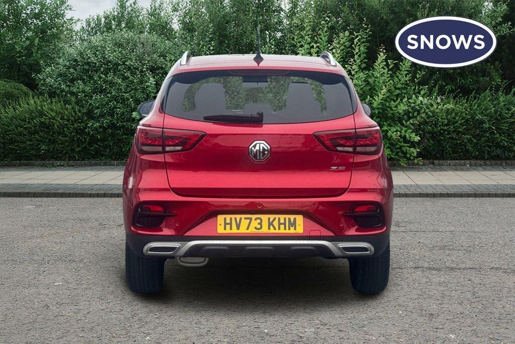 MG ZS 1.5 Vti-tech Exclusive Euro 6 Ss Red #4