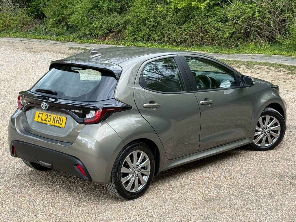 Toyota Yaris 1.5 Vvt-h Icon Hatchback Hybrid E-cvt E FL23KHU Brown #5