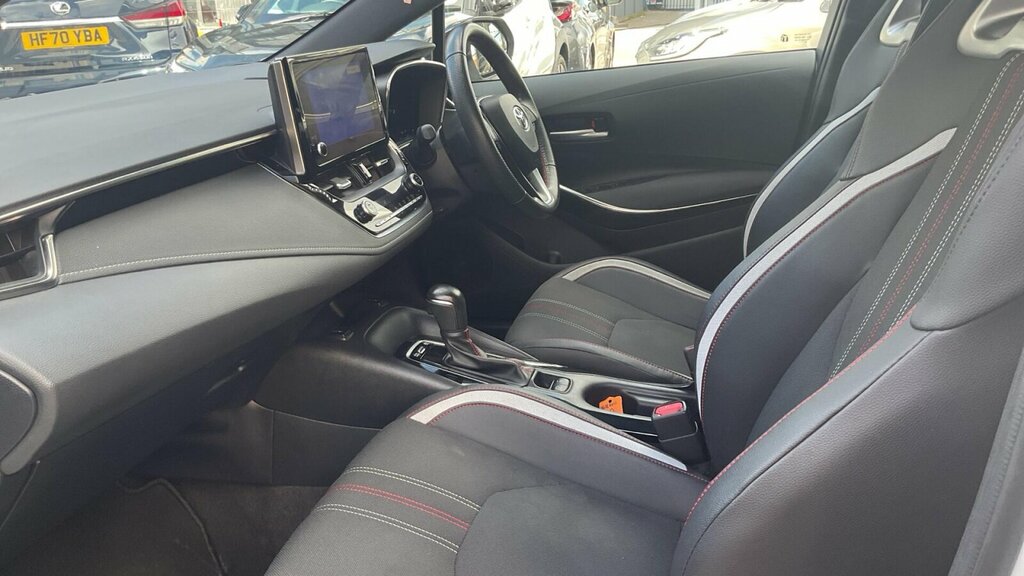 Toyota Corolla 1.8 Vvt-h Gr Sport Cvt Euro 6 Ss HG72KGU White #5