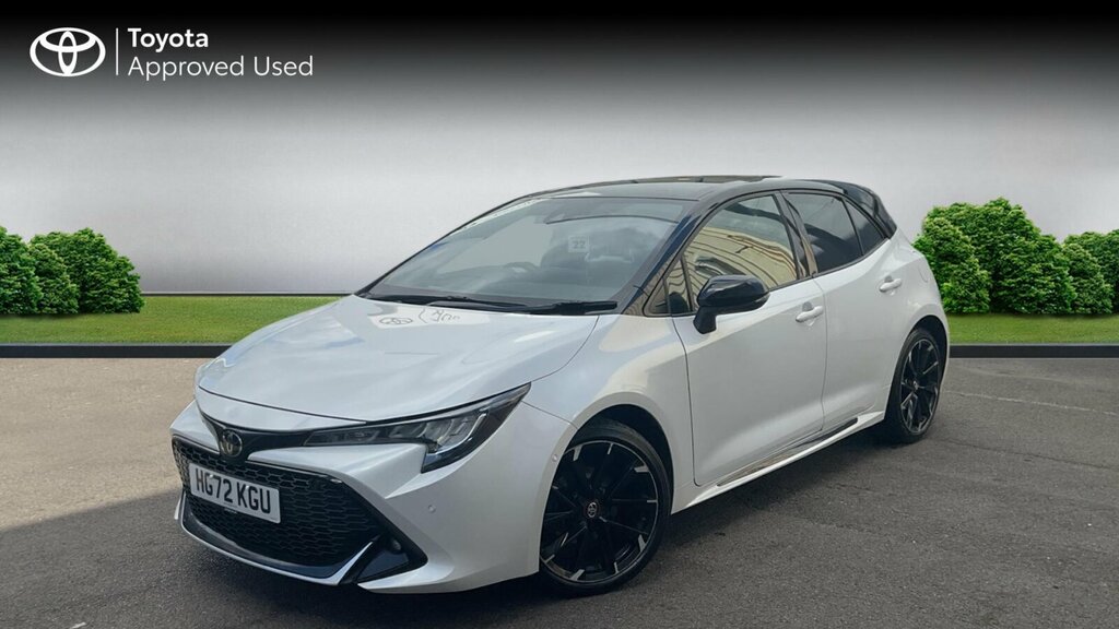 Toyota Corolla 1.8 Vvt-h Gr Sport Cvt Euro 6 Ss HG72KGU White #3