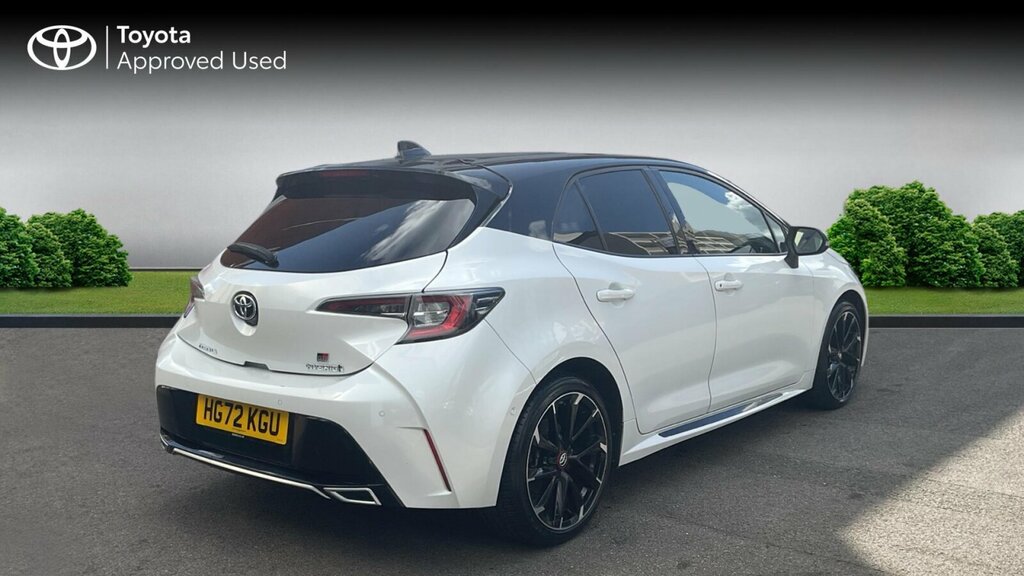 Toyota Corolla 1.8 Vvt-h Gr Sport Cvt Euro 6 Ss HG72KGU White #2