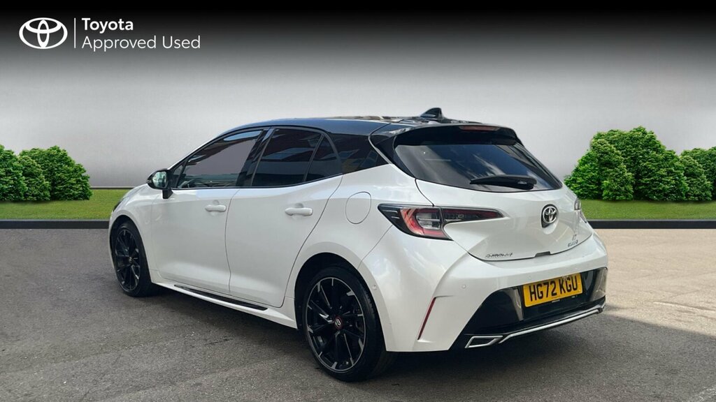 Toyota Corolla 1.8 Vvt-h Gr Sport Cvt Euro 6 Ss HG72KGU White #4