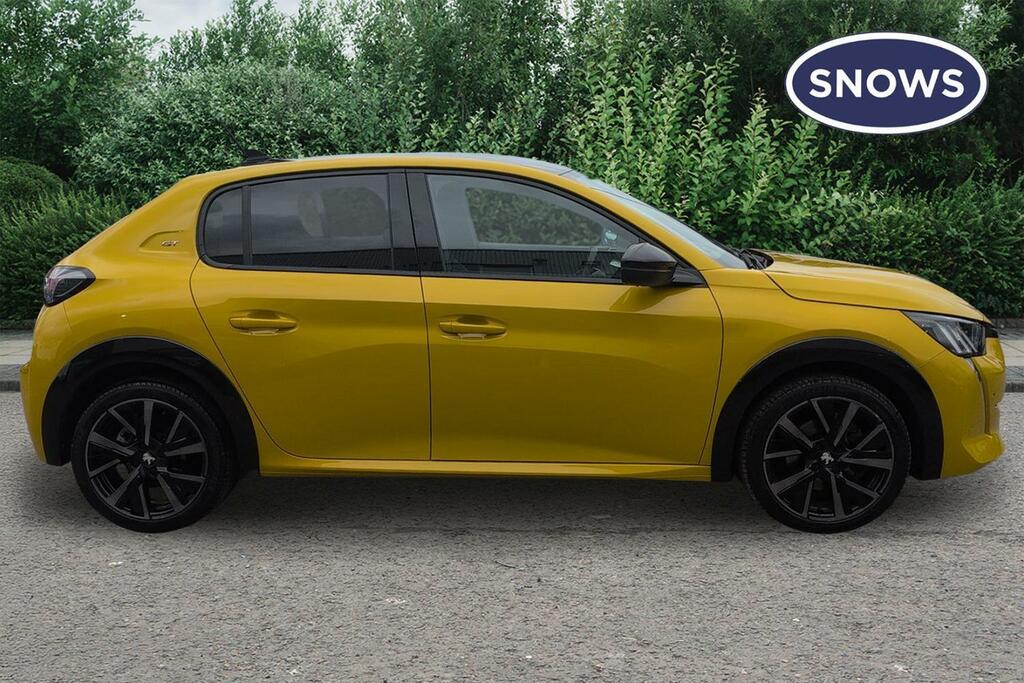 Peugeot 208 1.2 Puretech Gt Eat Euro 6 Ss GF23EOT Yellow #4