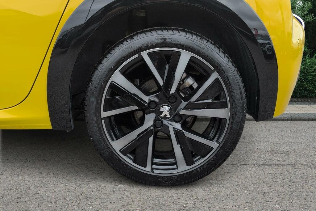 Peugeot 208 1.2 Puretech Gt Eat Euro 6 Ss GF23EOT Yellow #5