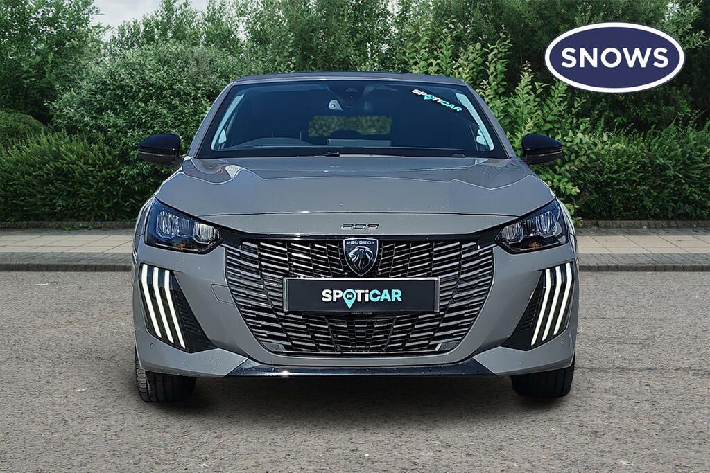 Peugeot e-208 50Kwh Allure 7.4Kw Charger HN74KKB Grey #2
