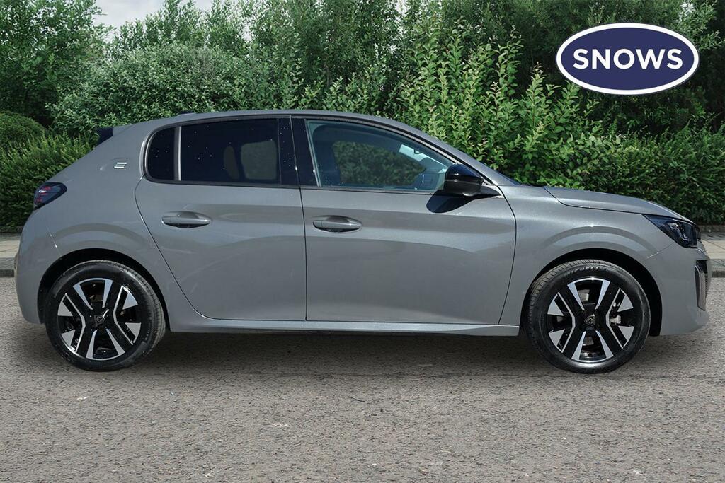 Peugeot e-208 50Kwh Allure 7.4Kw Charger HN74KKB Grey #5