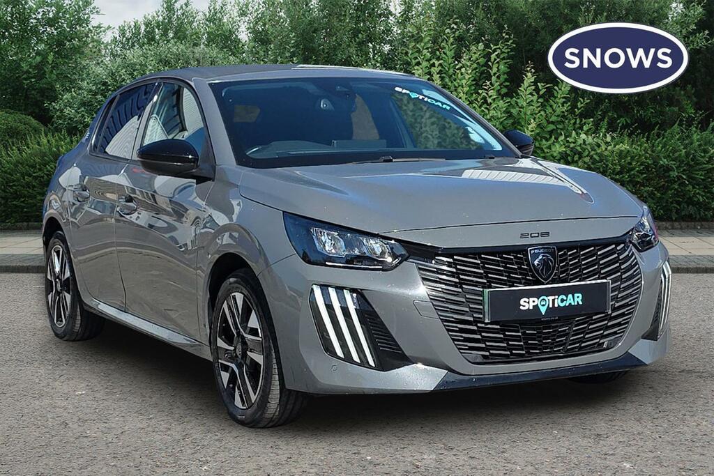 Peugeot e-208 50Kwh Allure 7.4Kw Charger Grey
