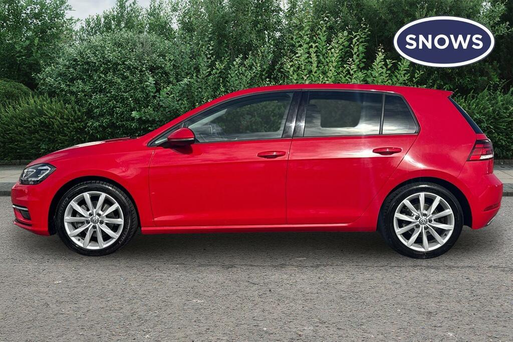 Volkswagen Golf 1.5 Tsi Evo Gt Edition Dsg Euro 6 Ss CA69USN Red #6