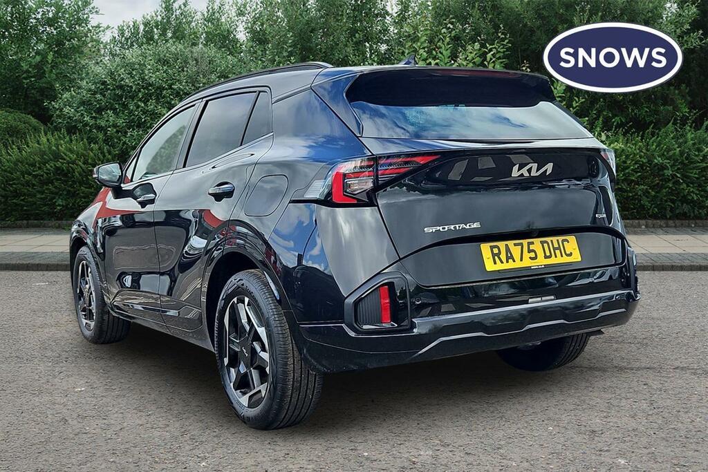 Kia Sportage 1.6 T-gdi Gt-line Euro 6 Ss RA75DHC Black #3