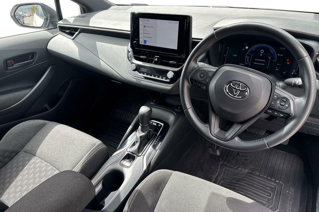 Toyota Corolla 1.8 Vvt-h Cvt Euro 6 Ss GU73HTG White #6