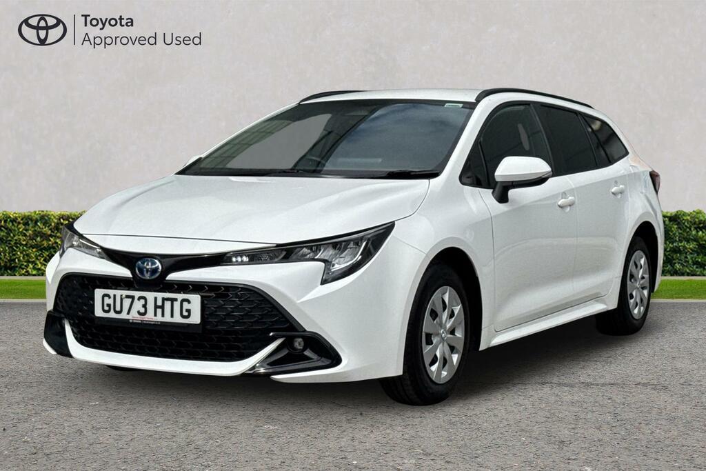 Toyota Corolla 1.8 Vvt-h Cvt Euro 6 Ss GU73HTG White #3
