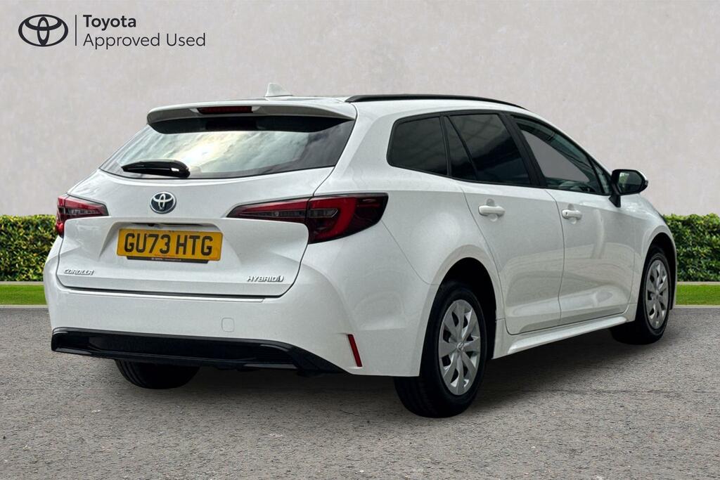 Toyota Corolla 1.8 Vvt-h Cvt Euro 6 Ss GU73HTG White #2