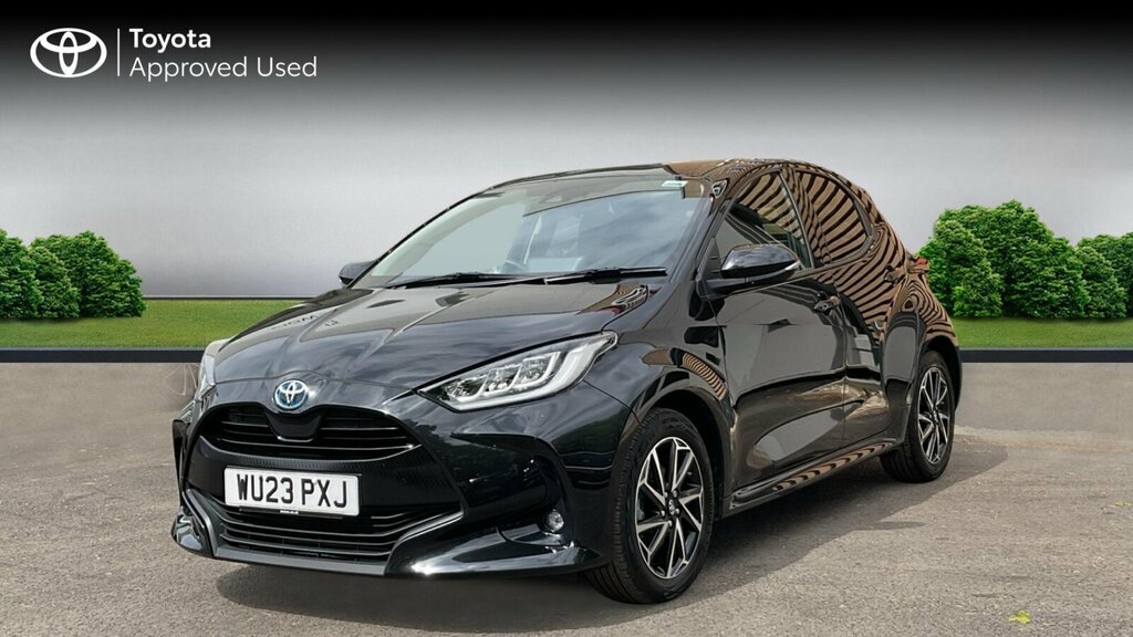 Toyota Yaris 1.5 Vvt-h Design E-cvt Euro 6 Ss WU23PXJ Black #3