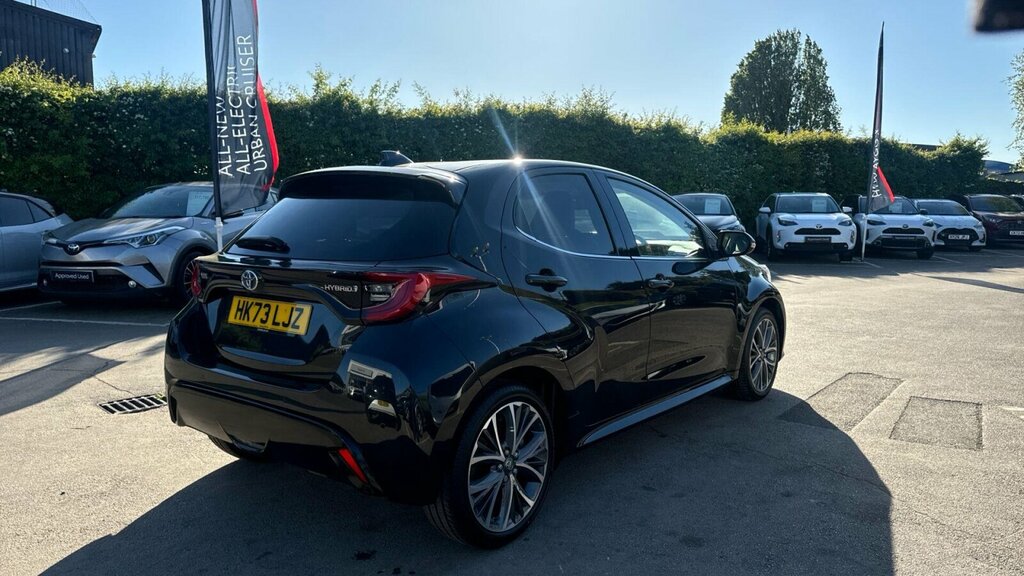 Toyota Yaris 1.5 Vvt-h Excel Hatchback Hybrid E-cvt HK73LJZ Black #6
