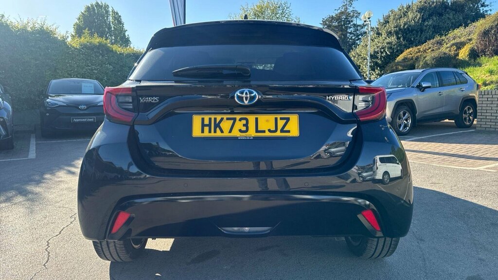 Toyota Yaris 1.5 Vvt-h Excel Hatchback Hybrid E-cvt HK73LJZ Black #4