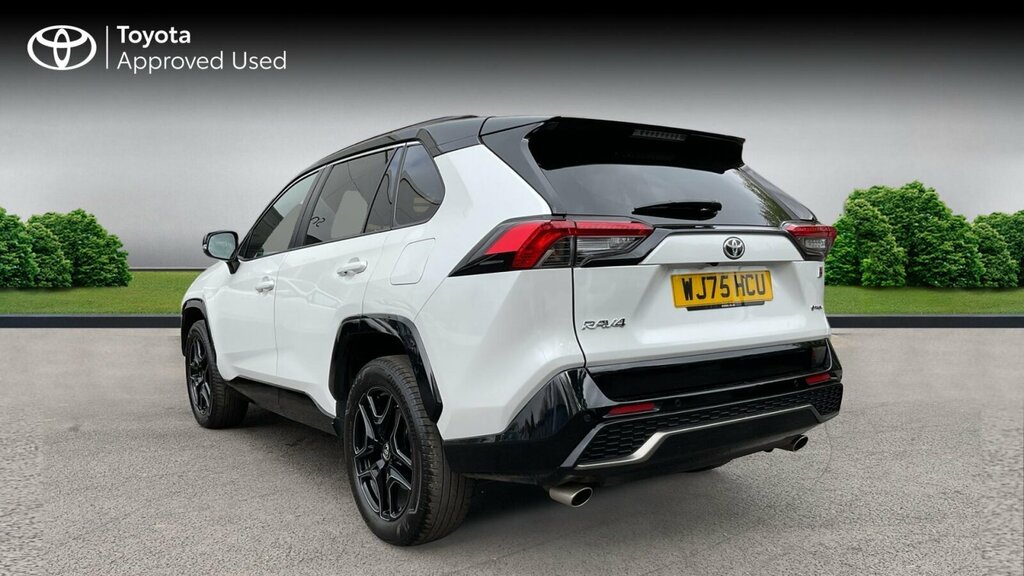 Toyota Rav 4 2.5 Vvt 18.1Kwh Gr Sport Cvt 4Wd Euro 6 Ss WJ75HCU White #4