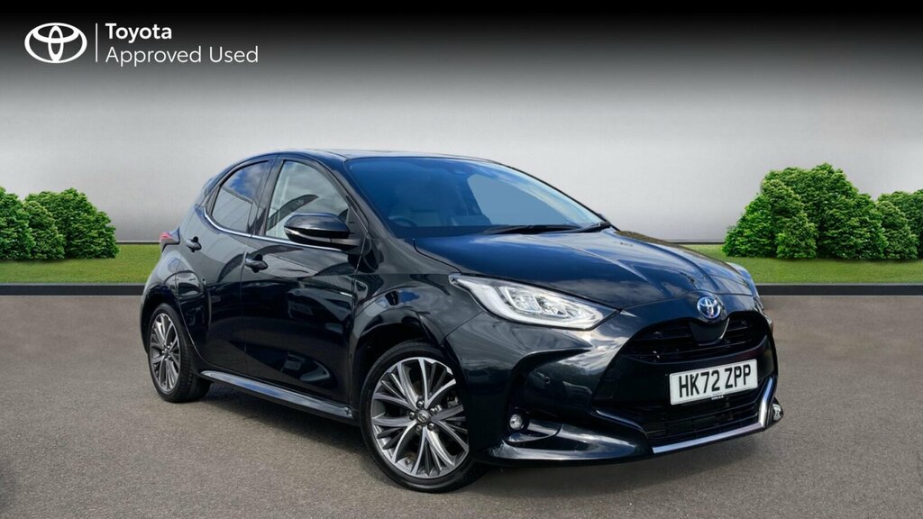 Toyota Yaris 1.5 Vvt-h Excel E-cvt Euro 6 Ss HK72ZPP Black #3