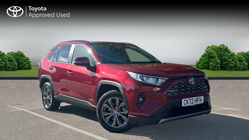 Toyota Rav 4 2.5 Vvt-h Gpf Design Suv Hybrid Cvt Eur Red