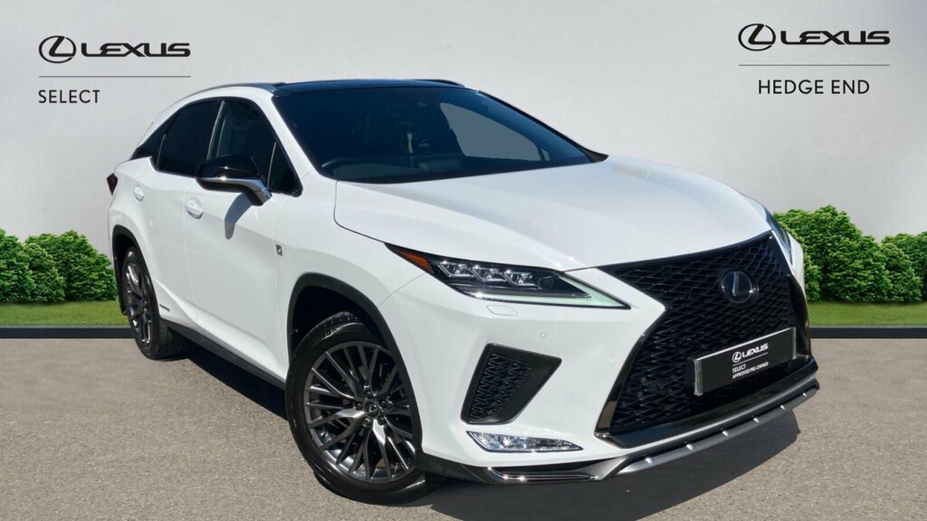 Lexus RX 3.5 450H V6 F Sport Suv Hybrid E-cvt 4W White