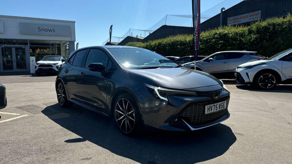 Toyota Corolla 1.8 Vvt-h Gr Sport Hatchback Hybrid Cvt Grey