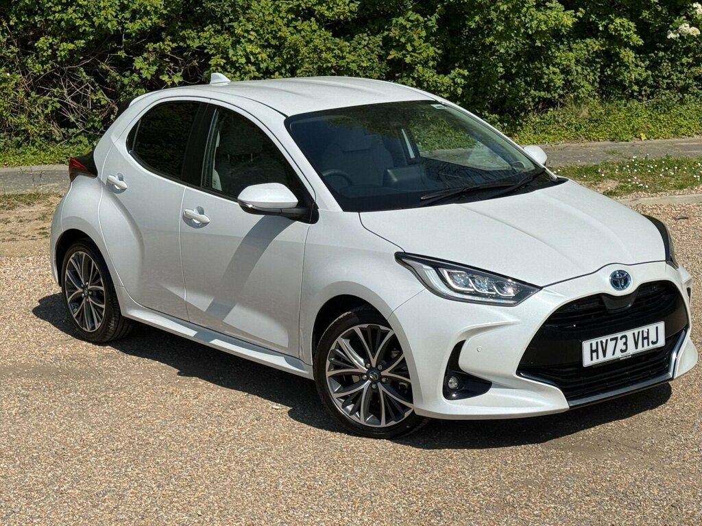 Toyota Yaris 1.5 Vvt-h Excel Hatchback Hybrid E-cvt HV73VHJ White #3