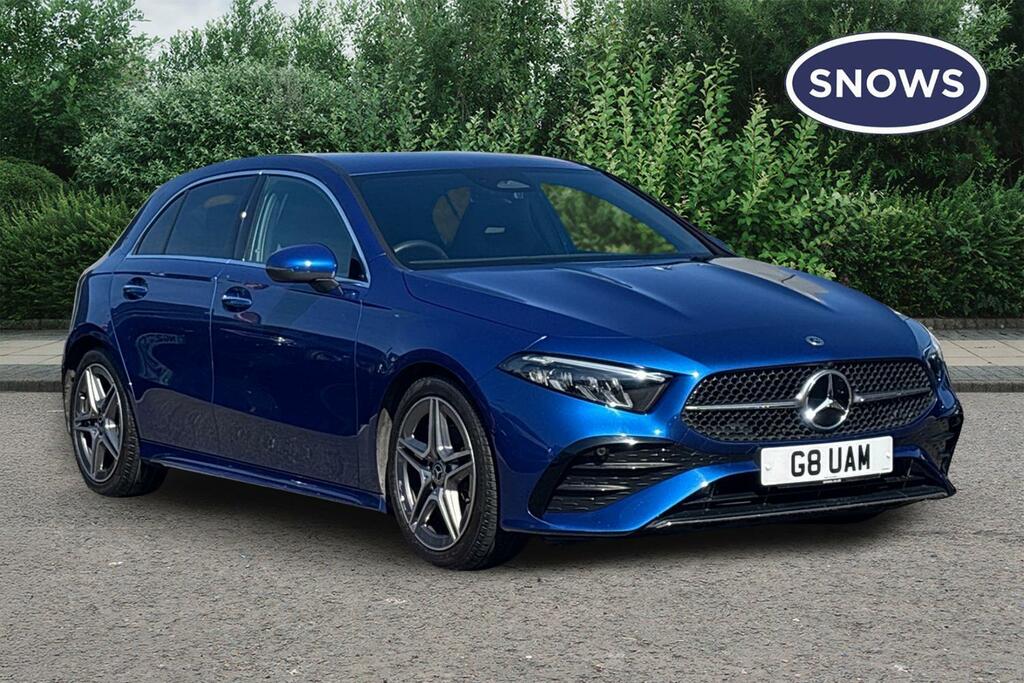 Mercedes-Benz A Class 1.3 A200h Mhev Amg Line Executive Hatchback Blue