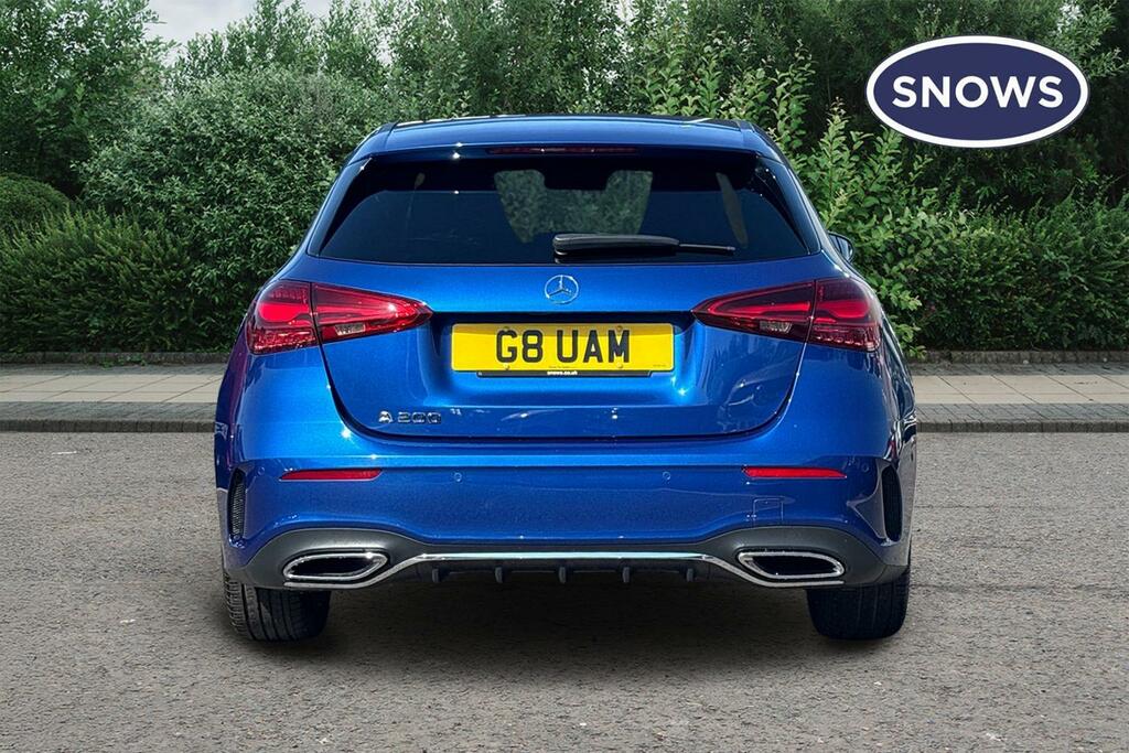 Mercedes-Benz A Class 1.3 A200h Mhev Amg Line Executive Hatchback G8UAM Blue #4