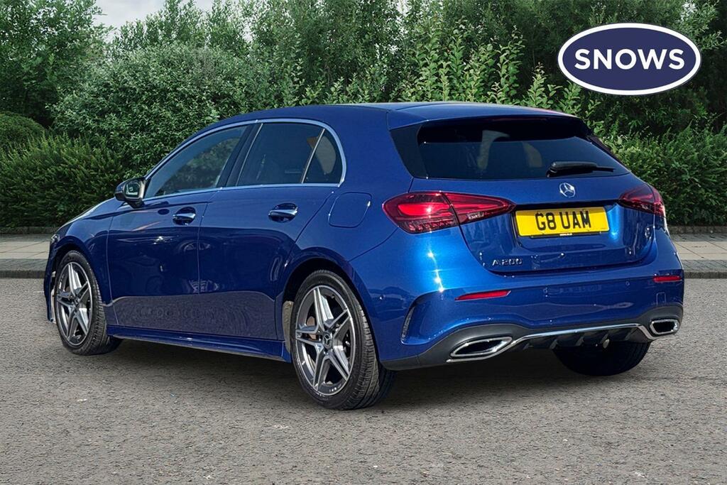 Mercedes-Benz A Class 1.3 A200h Mhev Amg Line Executive Hatchback G8UAM Blue #3