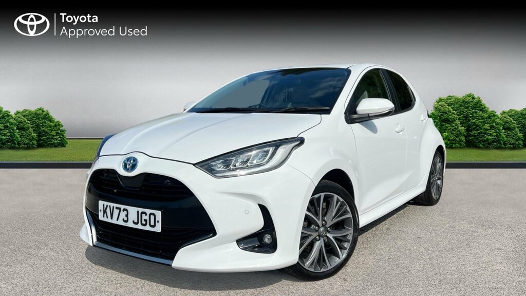 Toyota Yaris 1.5 Vvt-h Excel E-cvt Euro 6 Ss KV73JGO White #2