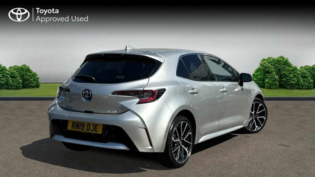 Toyota Corolla 1.8 Vvt-h Excel Cvt Euro 6 Ss RN19OJE Silver #2