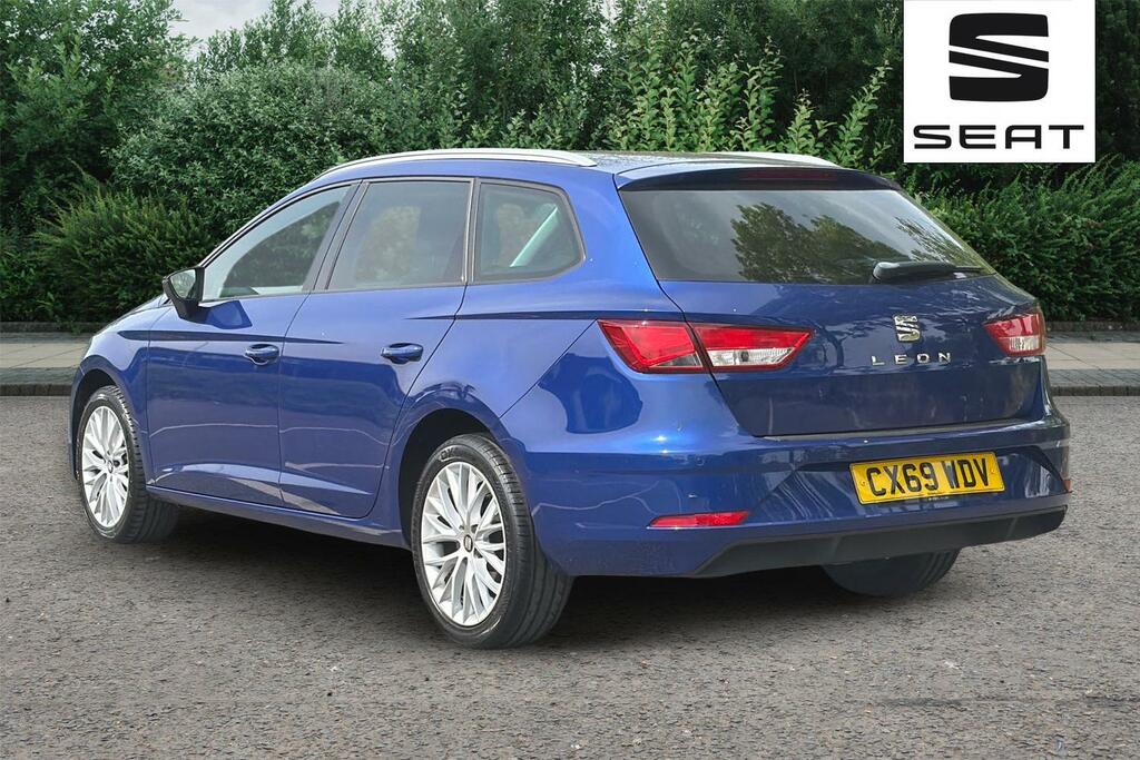 Seat Leon 1.5 Tsi Evo Se Dynamic Ez CX69WDV Blue #3
