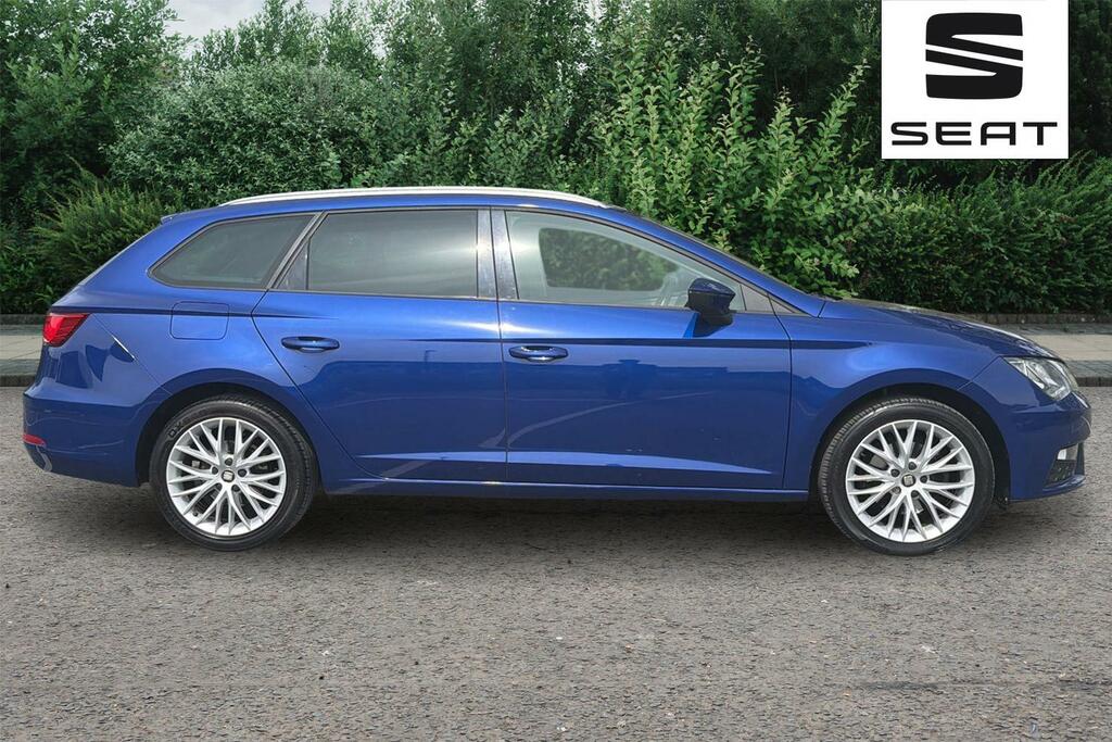 Seat Leon 1.5 Tsi Evo Se Dynamic Ez CX69WDV Blue #4
