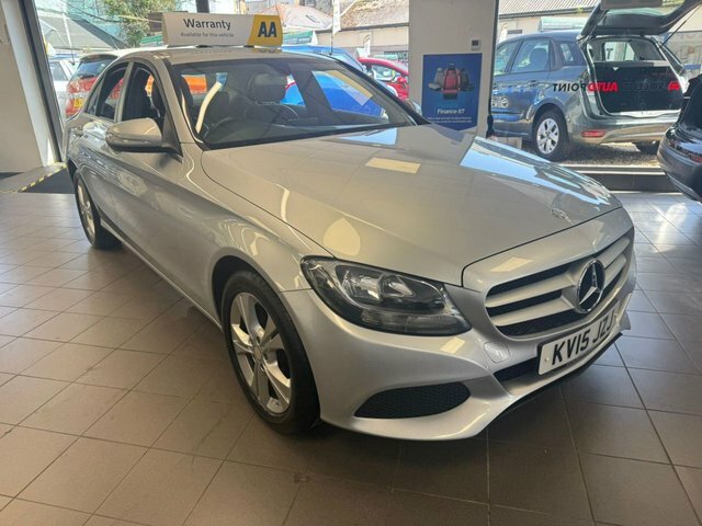 Mercedes-Benz C Class 2015 2.0 C200 Se Saloon 7G-tronic Euro KV15JZJ Silver #3