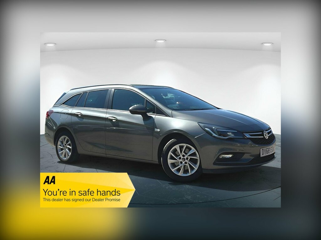 Vauxhall Astra 1.6 Cdti Blueinjection Tech Line Nav Sports Tourer Grey