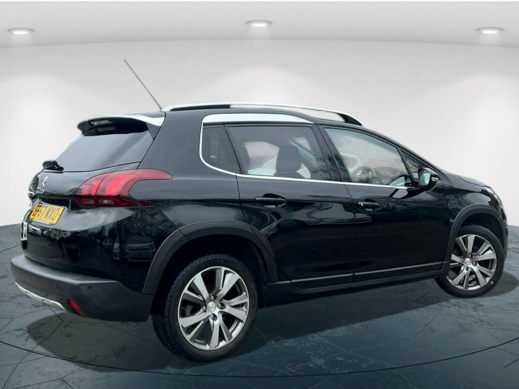 Peugeot 2008 1.2 Puretech Allure Euro 6 Ss EF67WXO Black #3